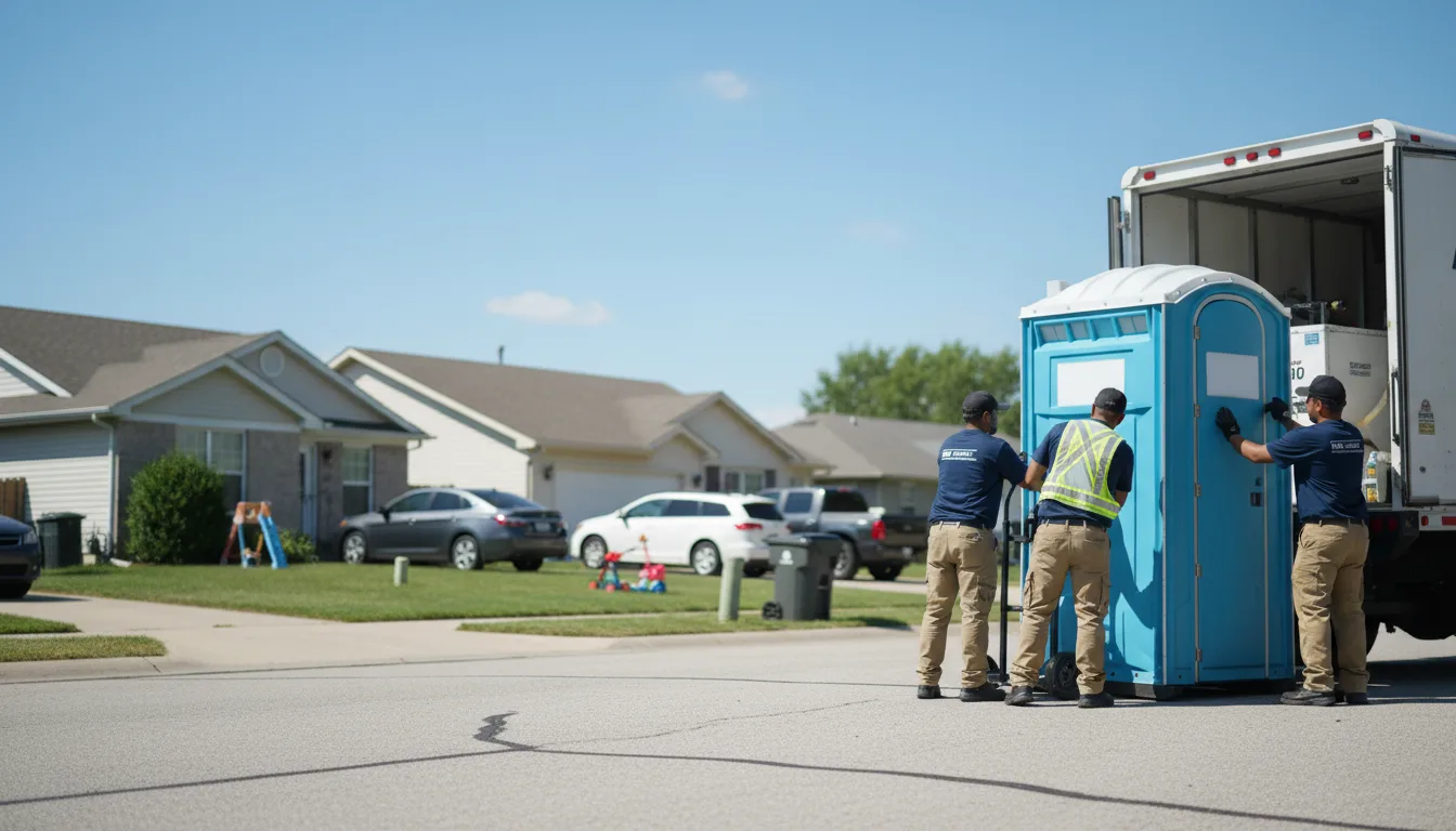 Standard Porta Potty Rentals in Newhall, IA near me